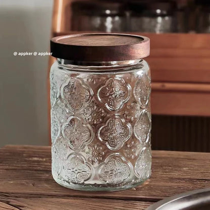 RetroVessel Glass Canister Charm