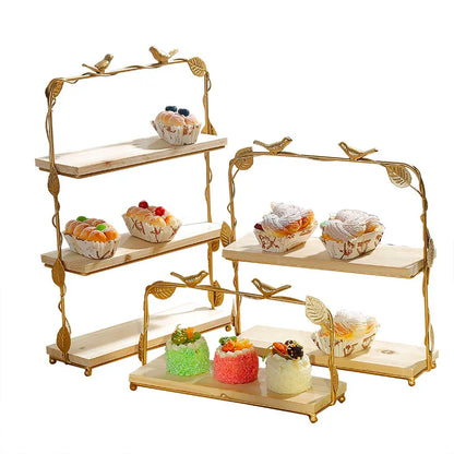Chic WoodWise Cupcake Display Stand