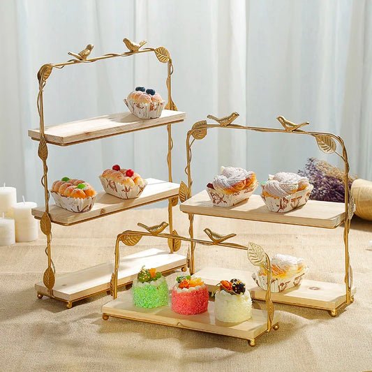 Chic WoodWise Cupcake Display Stand